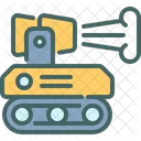 Fire Fighter Fire Robot Icon