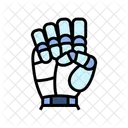 Fist Robot Hand Icon