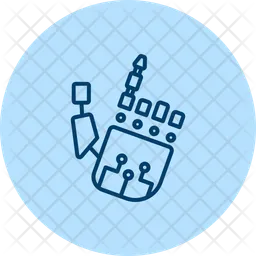 Robot hand  Icon