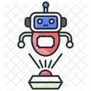 Robot hologram  Icon