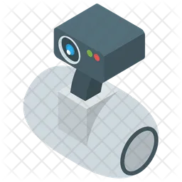 Robot Home Monitoring  Icon