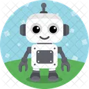Robot Ai Machine Icon