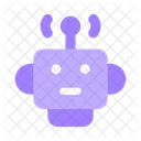 Artificial Intelligence Robot Icon