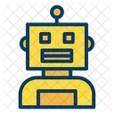 Artificial Intelligence Robot Icon