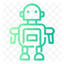 Robot Artificial Intelligence Electronics Icon