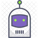 Robot Clown Emot Icon