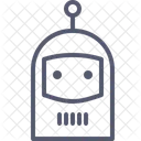 Robot Clown Emot Icon
