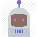 Robot Clown Emot Icon