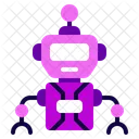 Machine Digital Robotic Icon