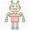 Robot Lineal Color Icon Icon