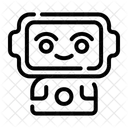 Robot Humanoid Bot Icon