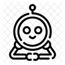 Robot Humanoid Bot Icon