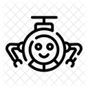 Robot Humanoid Bot Icon