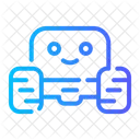 Robot Humanoid Bot Icon