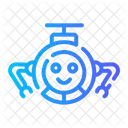 Robot Humanoid Bot Icon
