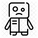 Robot Humanoid Bot Icon