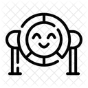 Robot Humanoid Bot Icon