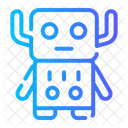 Robot Humanoid Bot Icon