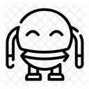 Robot Humanoid Bot Icon