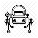 Robot Alien Space Icon