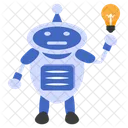 Robot Idea Artificial Intelligence Ai Icon