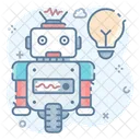 Robot Idea Machine Idea Creative Robo Icon