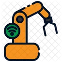 Robot Industrial Maquina Industria Icono