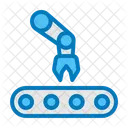 Robot Industrial Robot Maquina Icono