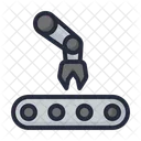 Robot Industrial Robot Maquina Icono
