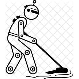 Robot Janitor  Icon