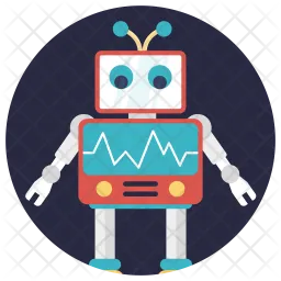 Robot de juguete  Icono