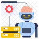 Web Engineering Robotic Web Data Web Dataserver Icon