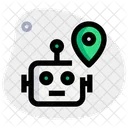 Robot Location Icon