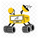Robot Lunar Vehiculo Tecnologia Icono