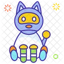 Robot Mascota Robot Gato Robot Icono