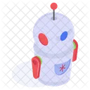 Medical Robot Assistant Icon