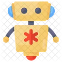Robot Medico Hombre Bionico Humanoide Icono