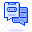 Robot Message  Icon