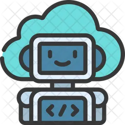 Robot nube  Icono