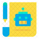 Robot Planning Icon