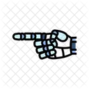 Pointer Robot Hand Icon