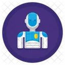 Robot Police Icon
