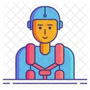 Robot Portatil Iconos De Datos Iconos De Bases De Datos Icono