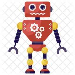 Robot Processing  Icon