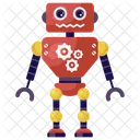 Robot Processing Bionic Man Humanoid Icon