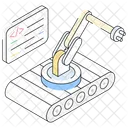 Robot Programming Robotic Arm Robotics Icon