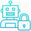 Verrouillage Robot Securise Securite Icône