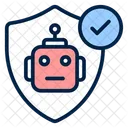 Robot Security Robotics Icon