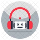 Servicio al cliente de robots  Icono