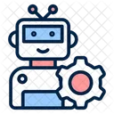 Robot Setting Engineering Icon